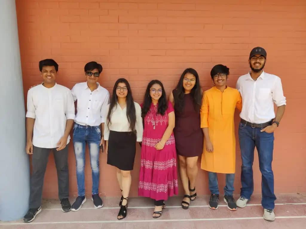 Small group sitting in auditorium